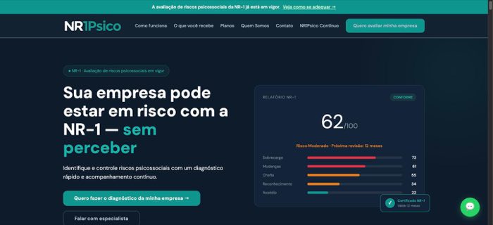 NR1PSICO — captura de tela